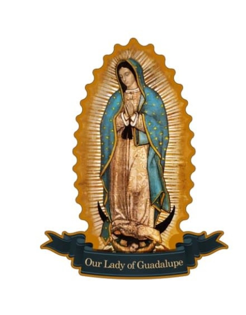 Devout Decals Our Lady of Guadalupe Vinyl Car Decal