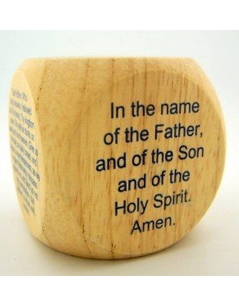 Sacred Traditions Wooden Prayer Cube