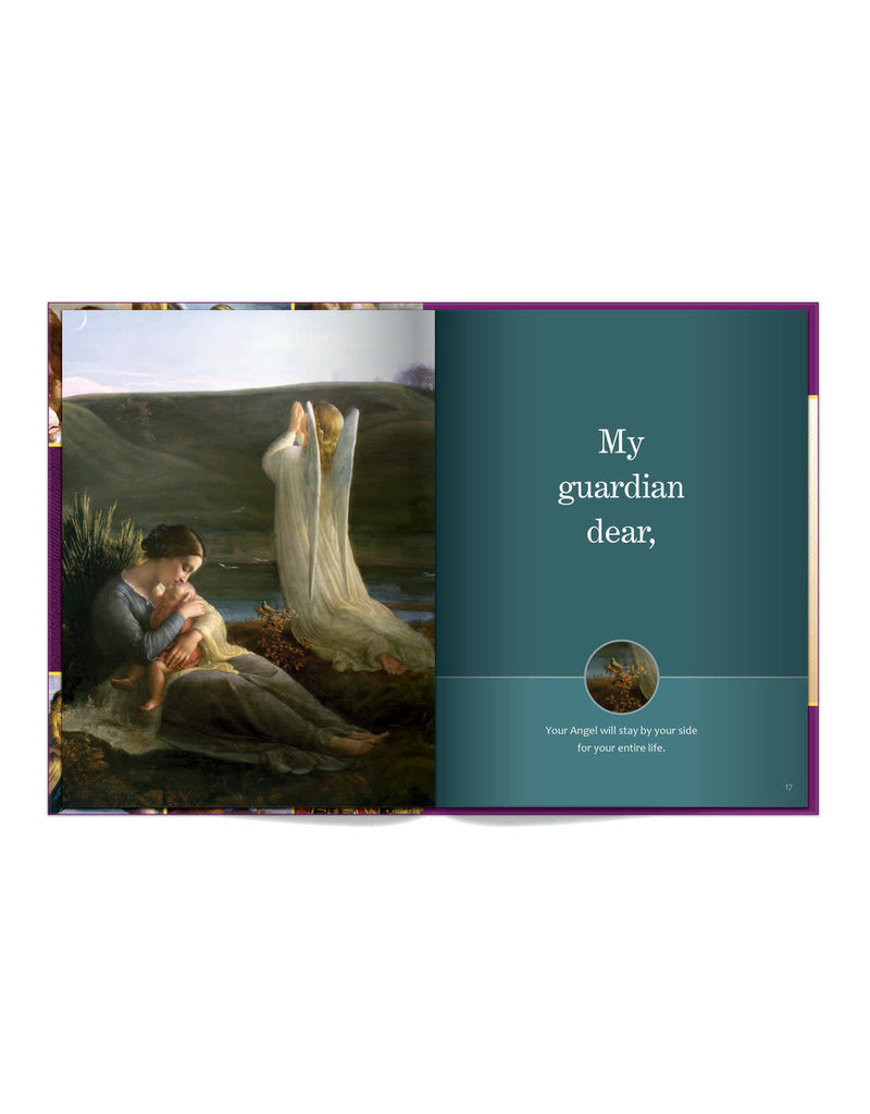 Holy Heroes Praying to Holy Angels | Angel of God and St. Michael the Archangel Prayers in Sacred Art for Young Children
