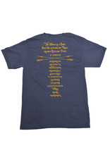 Nelson Fine Art and Gifts St. James Pilgrimage Outfitters Heather Navy T-Shirt Large