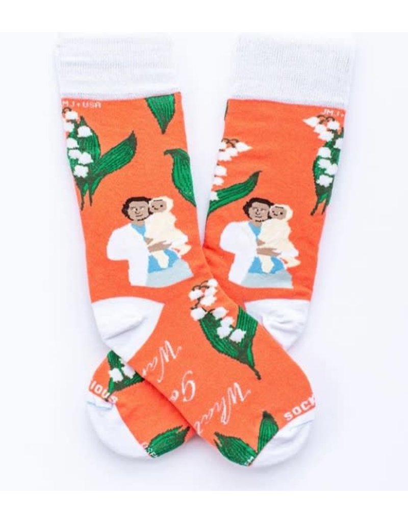 Sock Religious Sock Religious Socks St. Gianna Molla