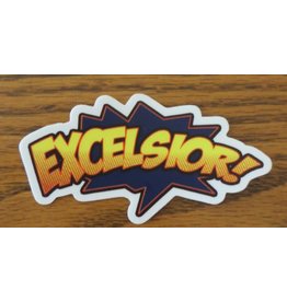 Voyage Comics Excelsior Sticker; Voyage Comics