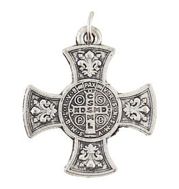 Christian Brands Catholic 1" St. Benedict Medal