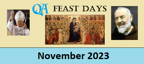 Nov. 10, 2023: To share the feast