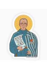 Catholic Family Crate Saint Maximilian Kolbe Sticker