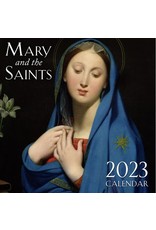 Tan Books 2023 Mary and the Saints Wall Calendar
