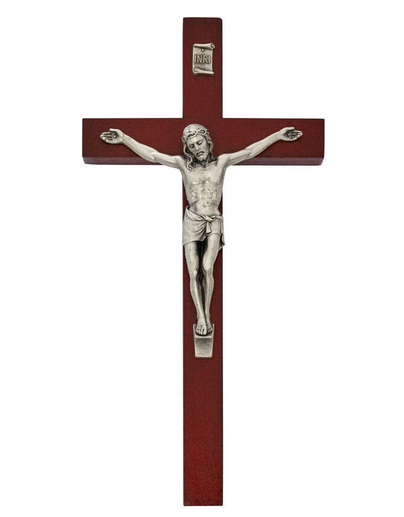 McVan 10" Cherry Painted Crucifix
