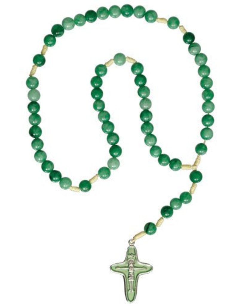 Sine Cera Green Children's Gemstone Rosary