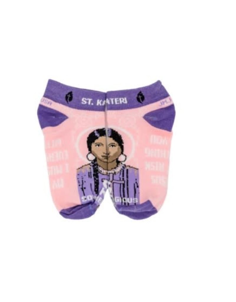 Catholic Sprouts Socks: Saint Kateri