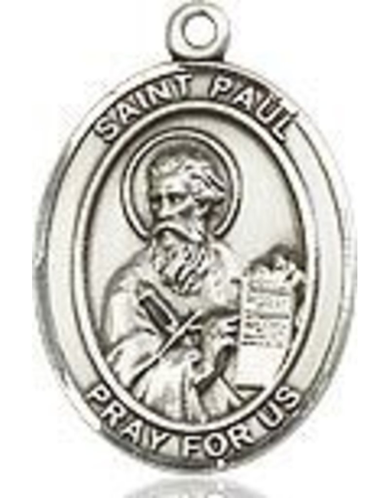 Bliss Manufacturing Sterling Silver St. Paul Medal With 20" Chain