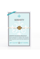 My Saint My Hero Serenity Blessing Bracelet - Gold/Metallic Gold