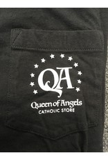 Queen of Angels Faith American Flag T-Shirt
