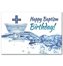 Altar + Home Happy Baptism Birthday! (Baptism Anniversary Card)