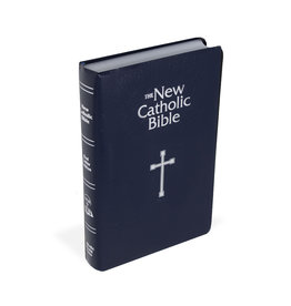 Catholic Book Publishing Corp NCB New Catholic Bible Gift & Award Bible-Blue Imitation Leather