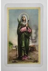 WJ Hirten Laminated Holy Card Dentist Prayer