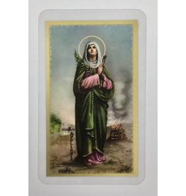 WJ Hirten Laminated Holy Card Dentist Prayer