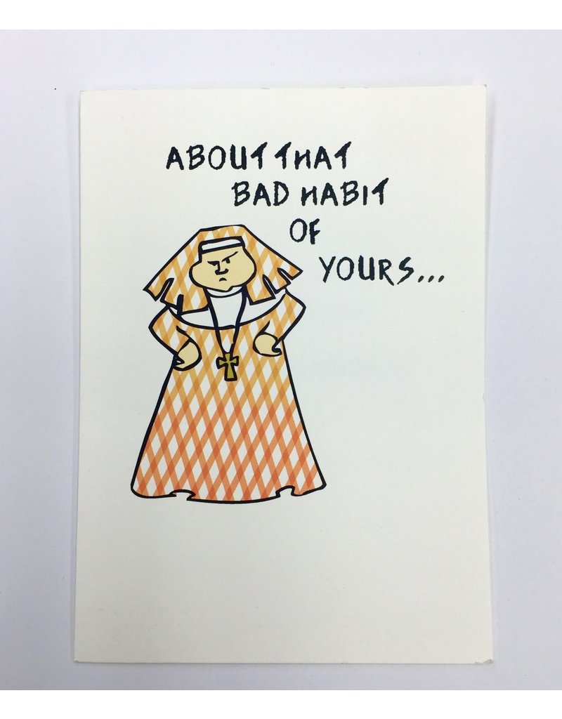 Life Greetings About that Bad Habit of Yours... Stopped Smoking Congratulations Card