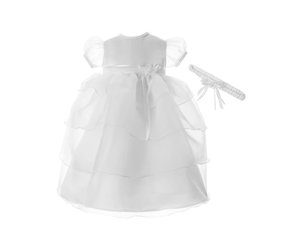 Lauren Madison Girl s Baptism Dress 1382 Queen of Angels Catholic Store