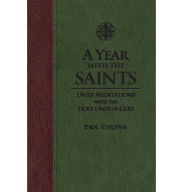 Saint Benedict Press A Year With the Saints (Hardcover): Daily Meditations With the Holy Ones of God