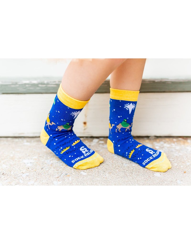 Sock Religious Three Wisemen Kids Socks