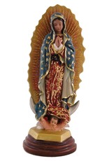 Fiat Imports 8" Our Lady of Guadalupe Statue