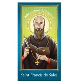 Herald Entertainment My Heavenly Friend Saint Francis de Sales Prayer Card