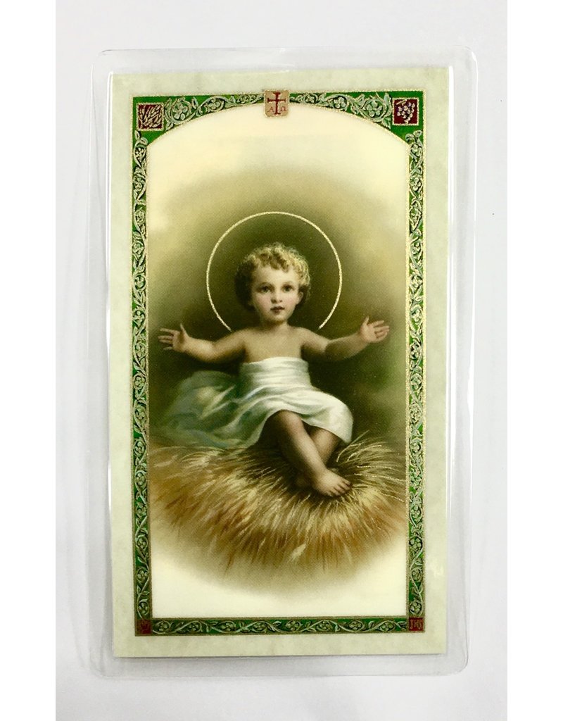 Christian Brands Little Guest Laminated Holy Card