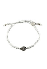 My Saint My Hero Breathe Blessing Bracelet Metallic - Silver Metallic