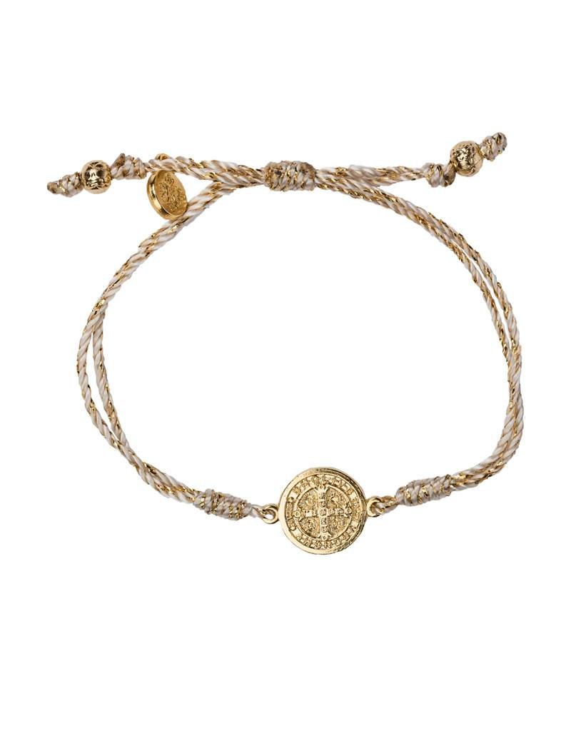 Silver Medal My Saint My Hero Serenity Blessing Bracelet