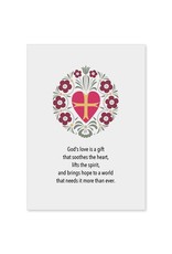 Altar + Home God's Love Is a Gift St Valentine's Day Card