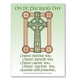 Altar + Home On St. Patrick's Day Card