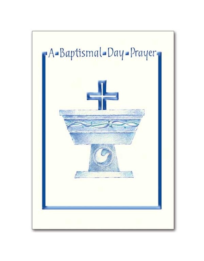 The Printery House A Baptismal Day Prayer Baptism Greeting Card Queen