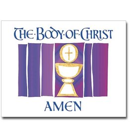 Spring Arbor The Body of Christ Amen First Communion 8 Cards