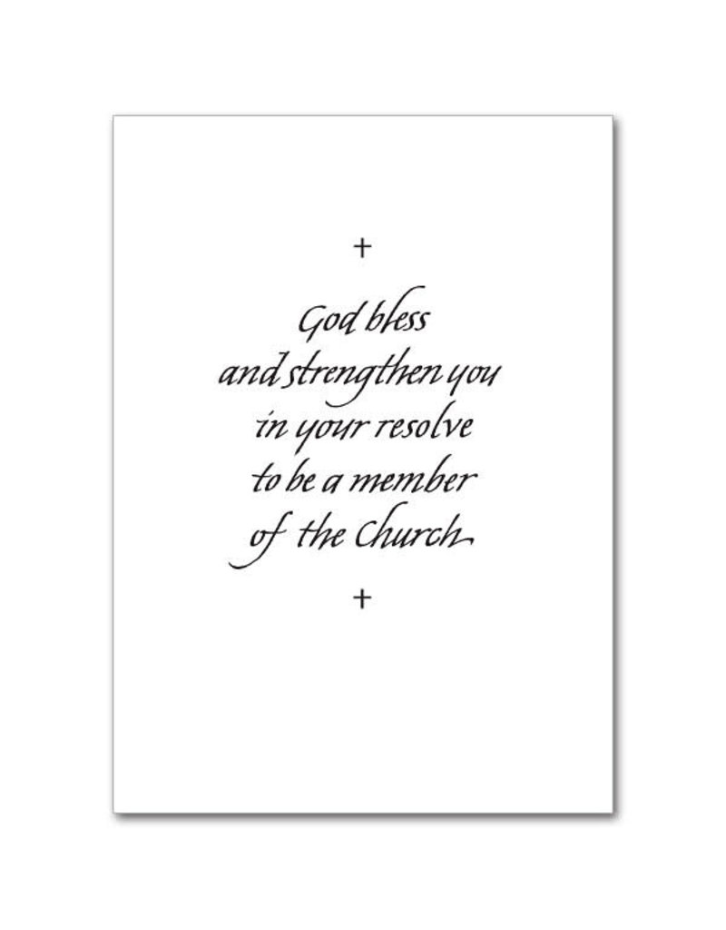 The Printery House Stand Firm in your Faith RCIA Card
