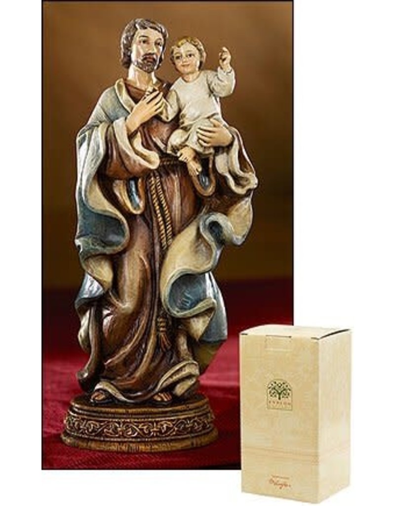 Christian Brands 6.5" St Joseph with Child Statue