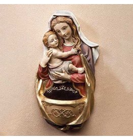 Christian Brands Madonna and Child Holy Water Font