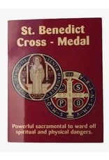 Oremus Mercy St. Benedict Cross Medal Prayer Card (explained)