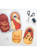 The Little Rose Shop DIY Saint Squishy Set: St. Moses the Black & St. Felicity