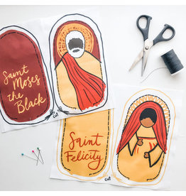 The Little Rose Shop DIY Saint Squishy Set: St. Moses the Black & St. Felicity