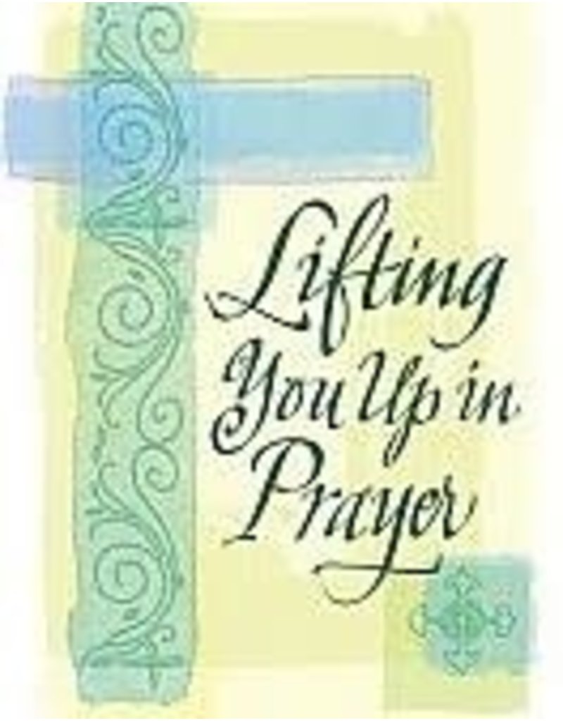 Altar + Home Lifting You Up in Prayer Get Well Card