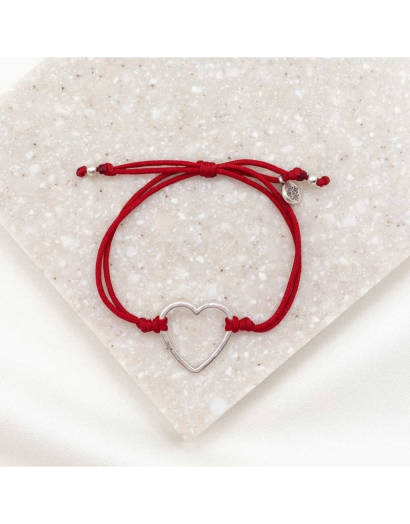 My Saint My Hero St. Valentine Heart Blessing Bracelet