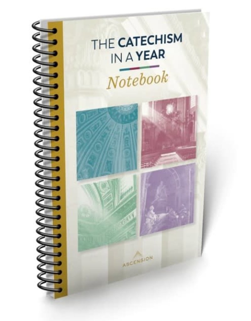 Ascension Press Catechism in a Year Notebook, spiral bound