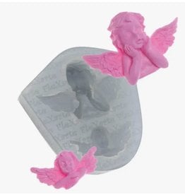 Flexarte USA Medium Angels 2-Cavity Silicone Mold