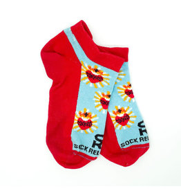 Sock Religious Sacred Heart No Show Socks S/M