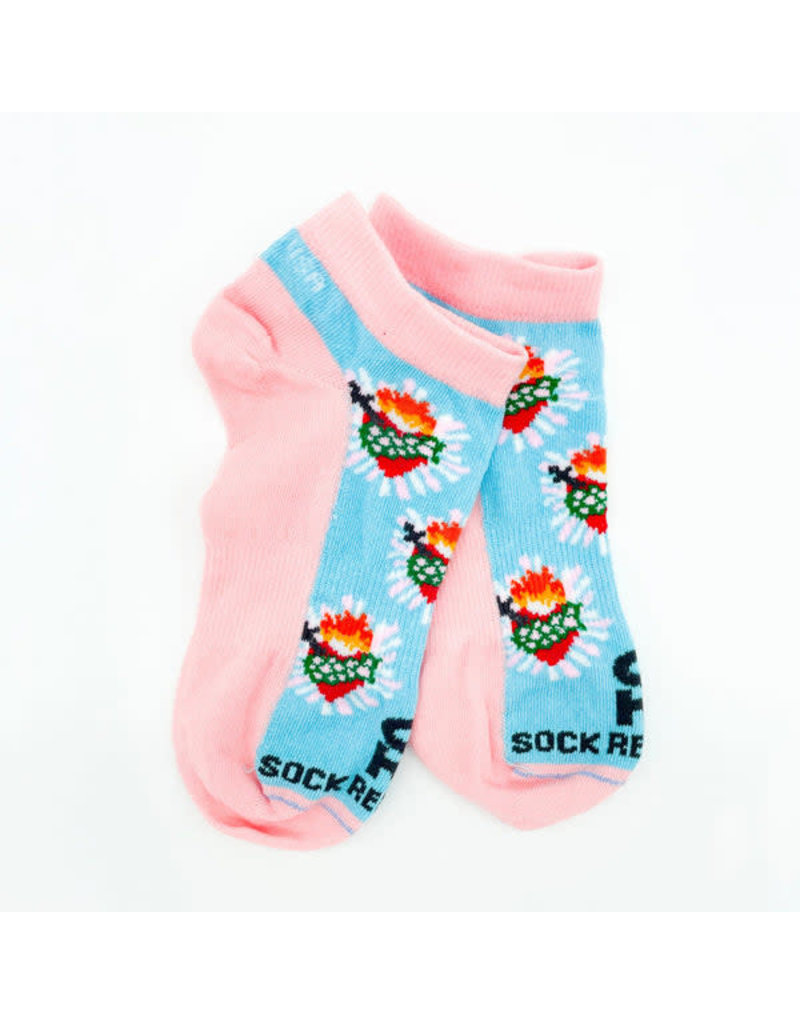 Sock Religious Immaculate Heart No Show Socks S/M