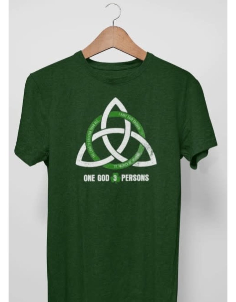 Romantic Catholic St. Patrick T-shirt Medium