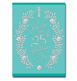 Altar + Home A Prayer for Your 25th Anniversary 25th Wedding Anniversary Card