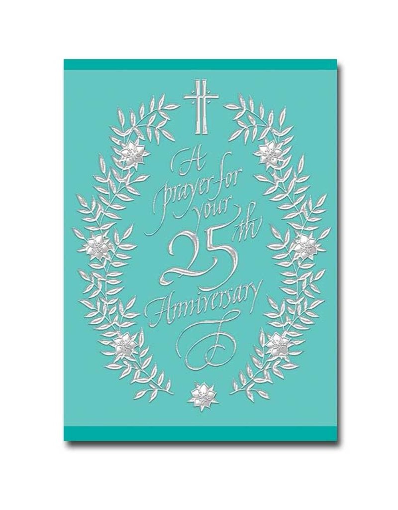 Altar + Home A Prayer for Your 25th Anniversary 25th Wedding Anniversary Card