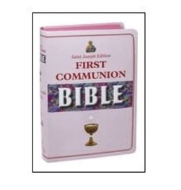 Catholic Book Publishing Corp St. Joseph New Catholic Bible First Communion Bible (Girls)