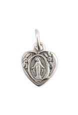 WJ Hirten Miraculous Heart Shaped Medal